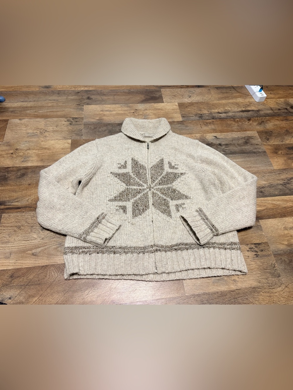 Kate Hill Casual Nordic Zip Sweater – Women’s Cozy Knit Cardigan